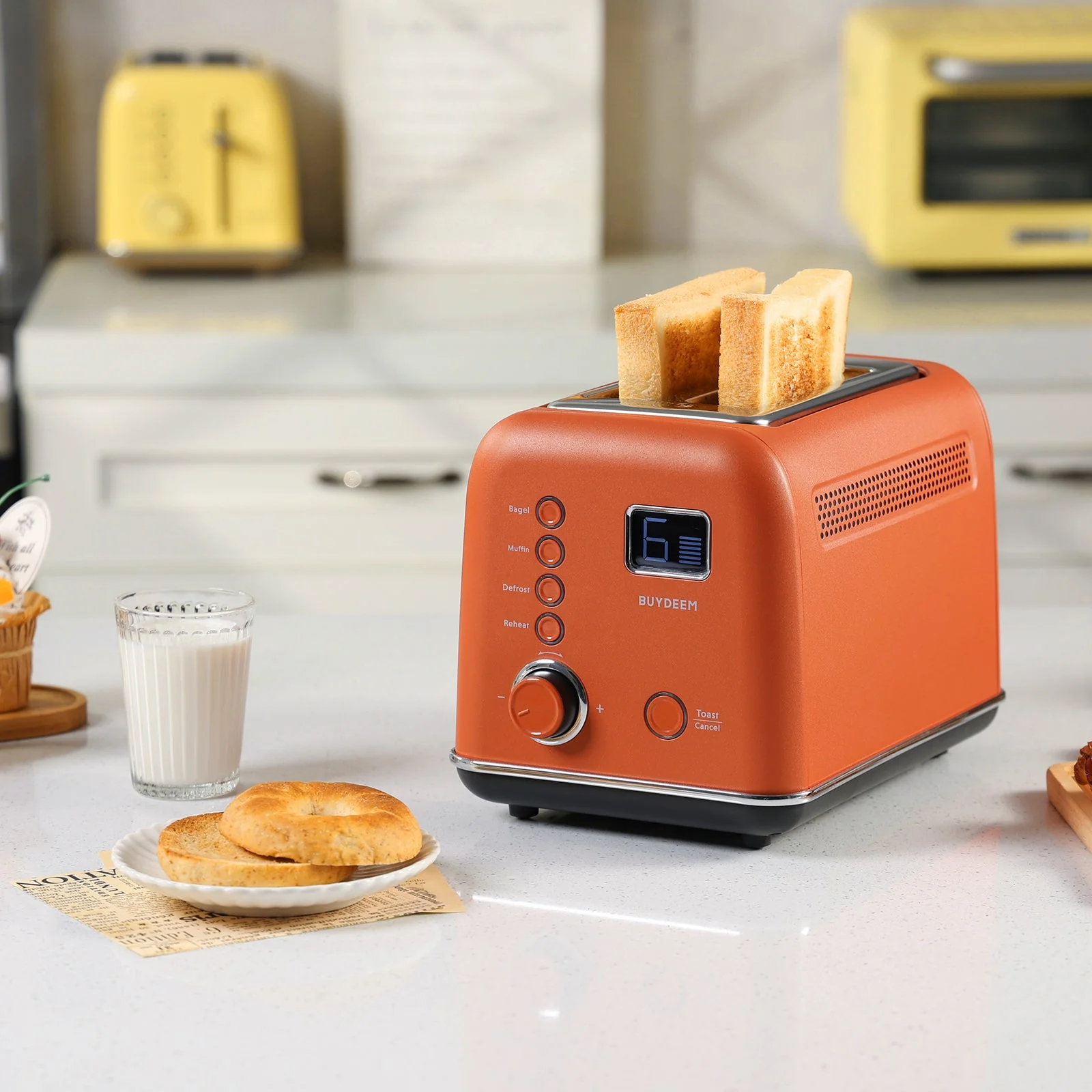 DT730 Automatic Digital  2-Slice Toaster - Image 2