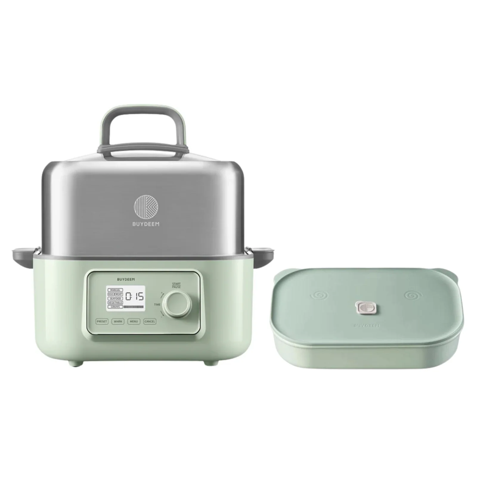 G67 Electric Food Steamer with Ceramic Lunch Box - Bundle Offer - Image 2