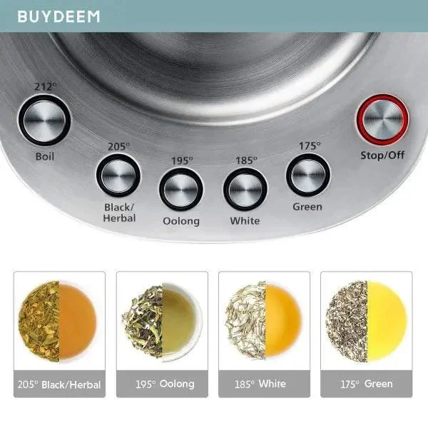 K2423 Electric Tea Maker with Infuser, 1.2L - Image 3