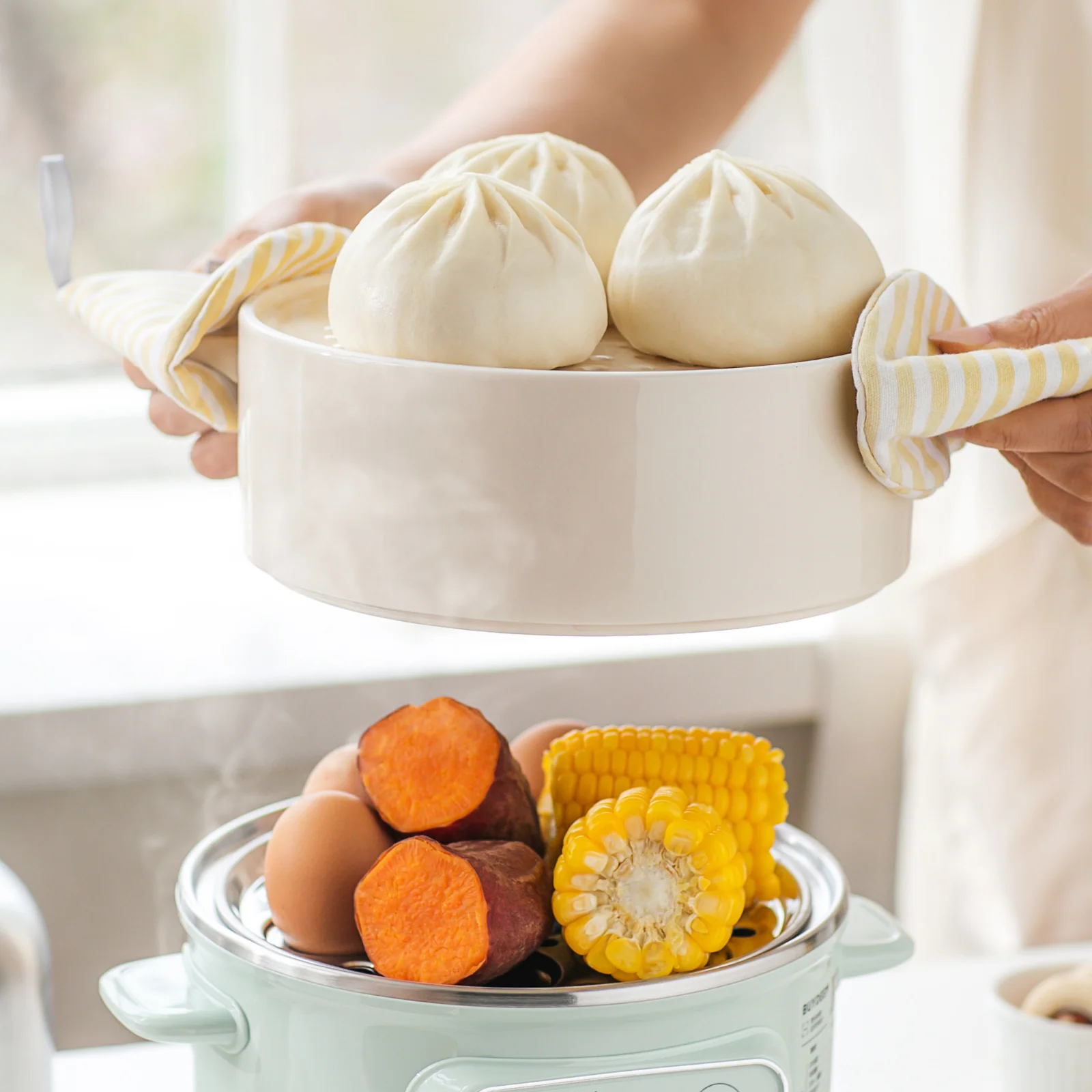 G32 Food Steamer with Steam Plate, Rack & Pot- Bundle Offer - Image 3