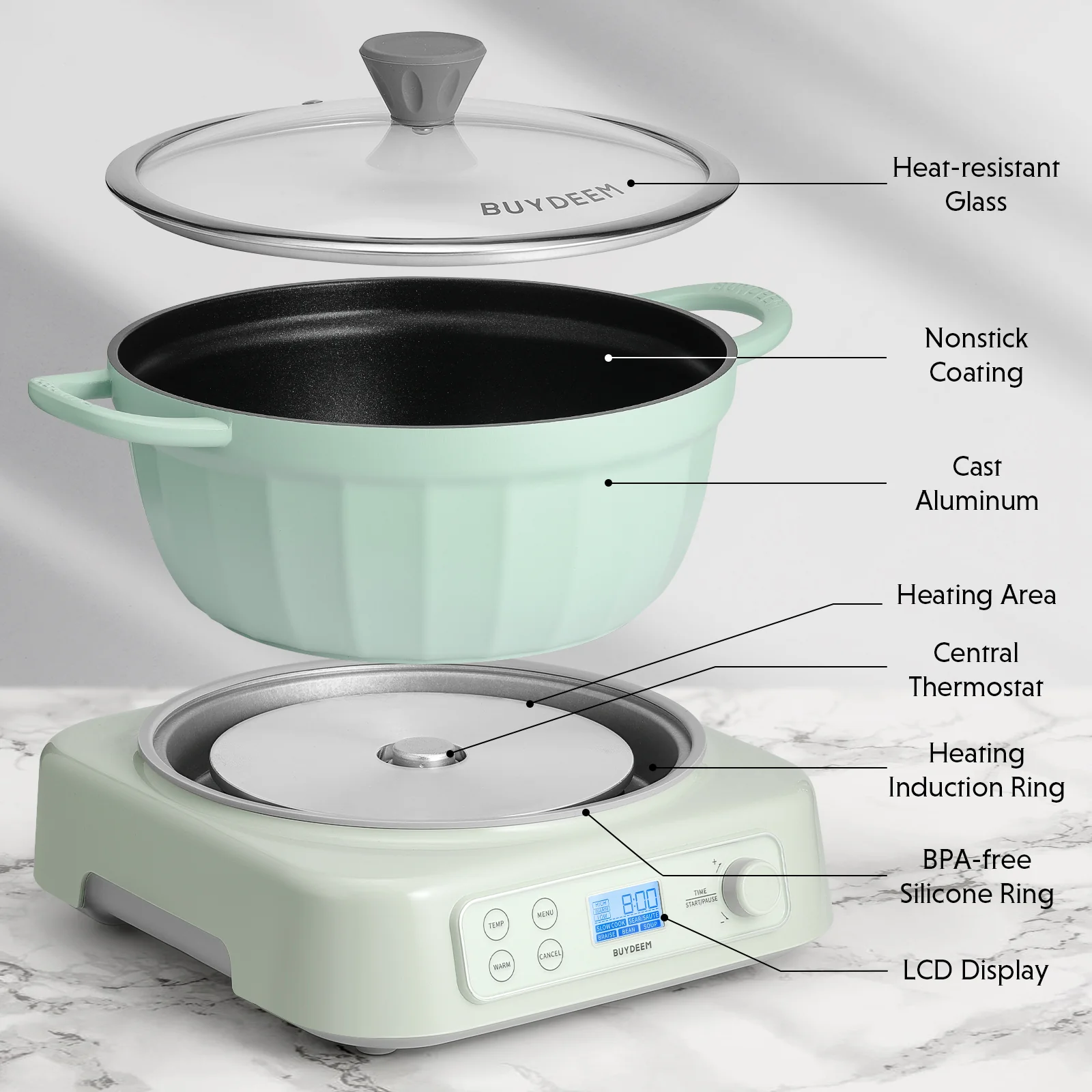 Slow Cooker with Nonstick Stockpot - Image 9