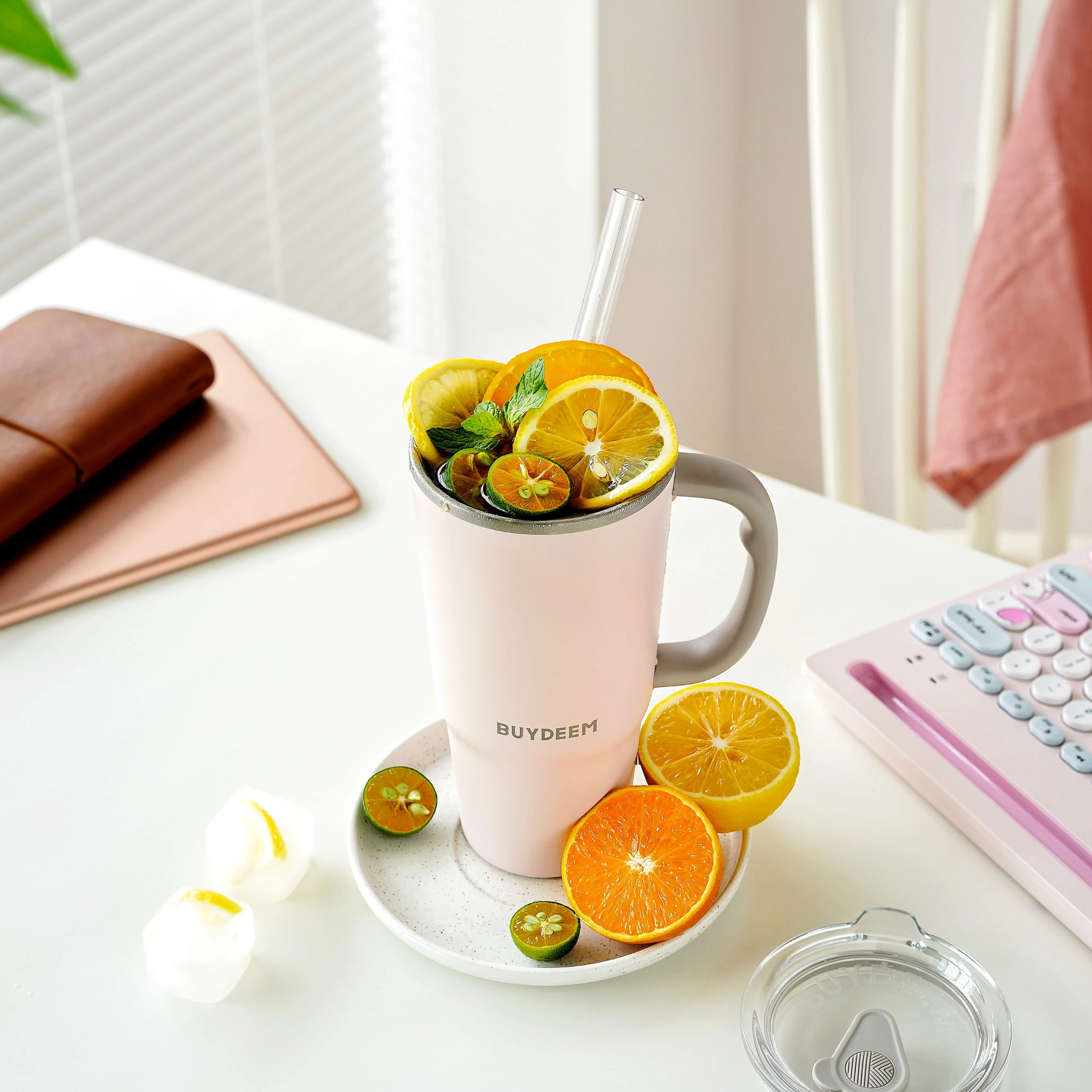 Test - Vacuum Insulated Tumbler with Straw, 25oz - Image 5
